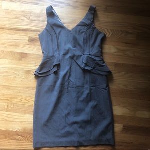 New York and Company, size 8 peplum dress.